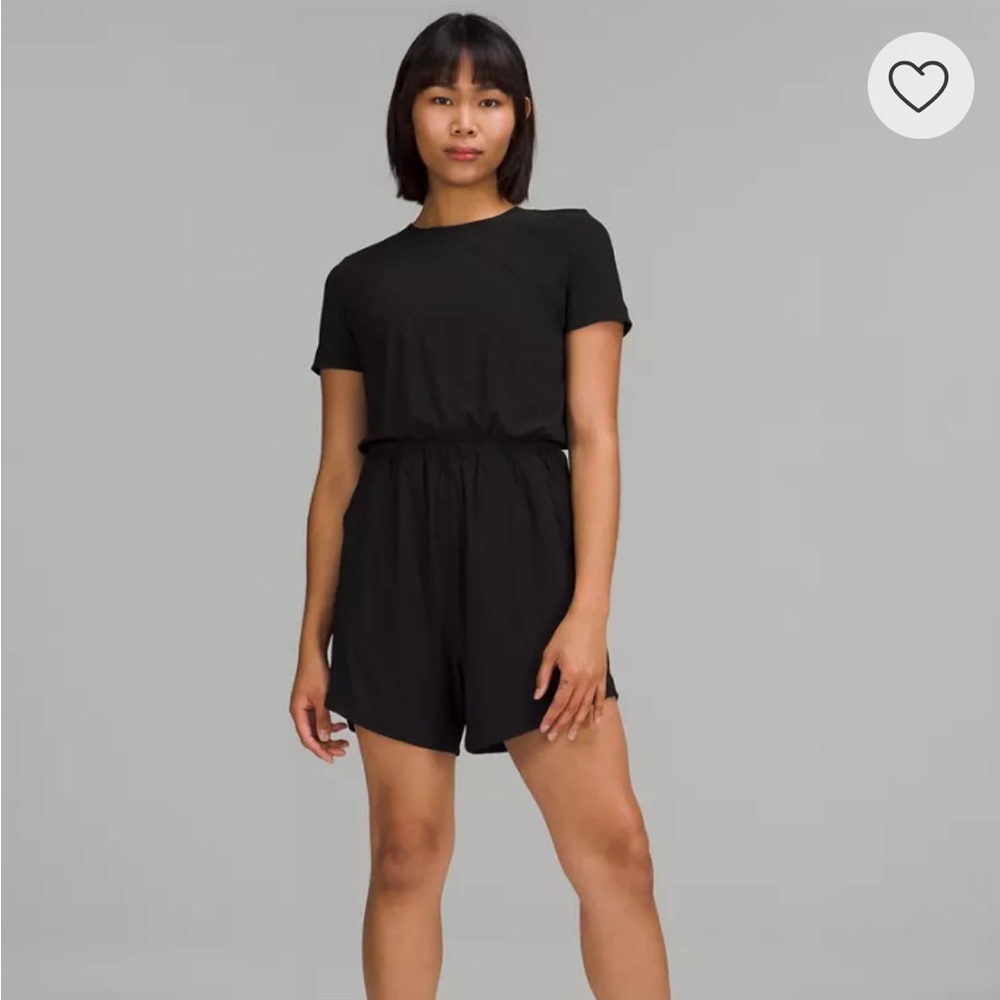 Womens Lululemon light weight high neck romper size 2